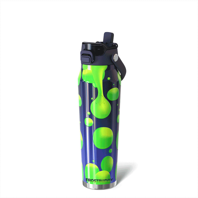 Bottle 32oz Green Lava